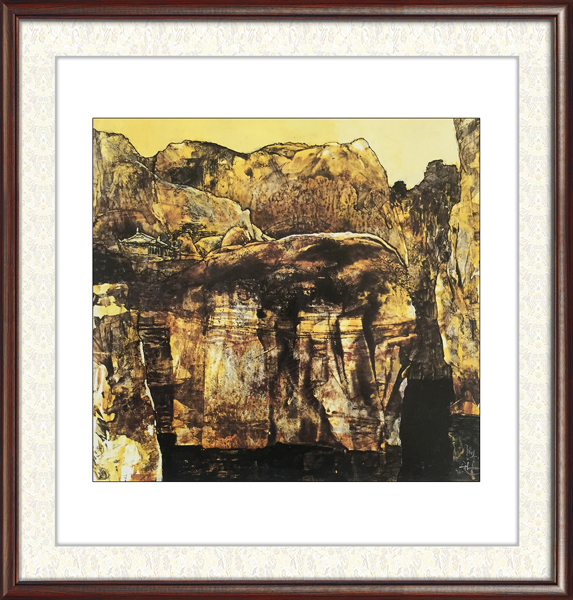 杨兴雅油画作品 《静》规格： 34cmX36cm（1999）美国藏家收藏.jpg